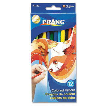 Prang® Colored Pencil Sets, 3.3 Mm, 2b (#1), Assorted Lead-barrel Colors, Dozen freeshipping - TVN Wholesale